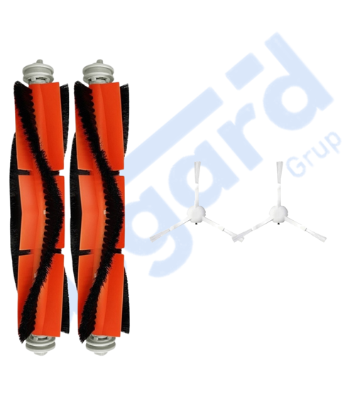 Dreame L10 S ULTRA , L10 ULTRA, L10 PRİME Uyumlu 2 Ana Fırça 2 Yan Fırça