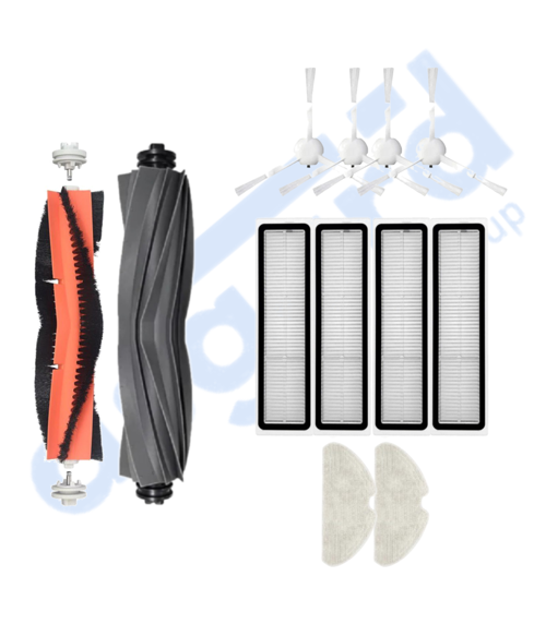 DREAME D10S, D10S PRO, D9 MAX GEN 2 UYUMLU 2 Ana Fırça 4 Yan Fırça 4 Filtre 2 Mop