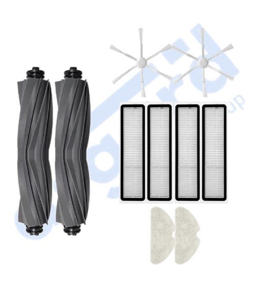 DREAME D10S, D10S PRO, D9 MAX GEN 2 UYUMLU 2 Ana Fırça 2 Yan Fırça 4 Filtre 2 Mop