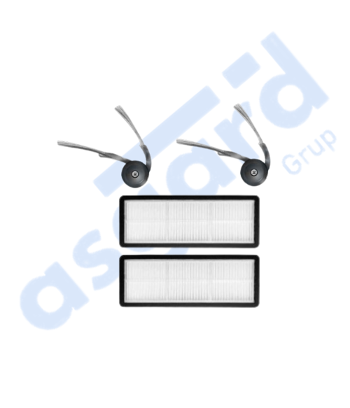 Roborock Qrevo Curv Uyumlu 2 Yan Fırça 2 Filtre