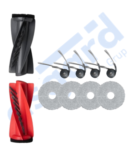 Roborock Qrevo Curv Uyumlu 1 Ana Fırça 4 Yan Fırça 4 Mop