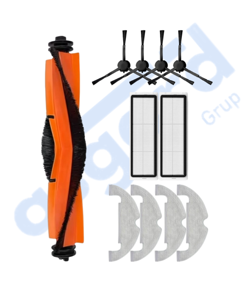 XİAOMİ MOP 2 ULTRA – X10 Uyumlu 1 Ana Fırça 4 Yan Fırça 2 Filtre 4 Mop