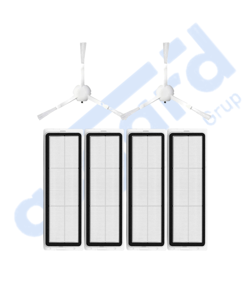 Dreame L10 S PRO, L10S PRO GEN 2, L10S PLUS Uyumlu 2 Yan Fırça 4 Filtre