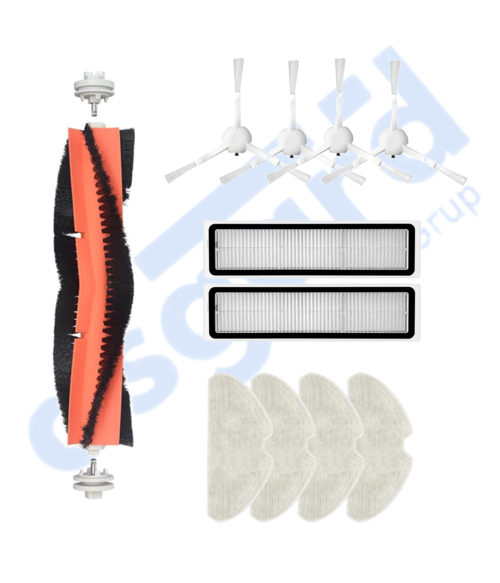 Dreame D10S, D10S PRO, D9 MAX GEN2 Uyumlu 1 Ana Fırça 4 Yan Fırça 2 Filtre 4 Mop