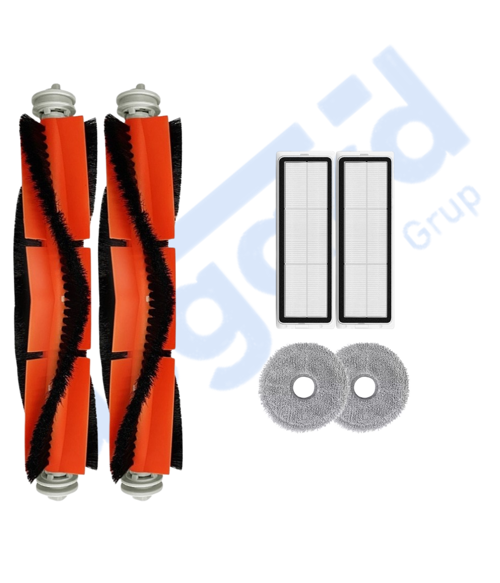 Dreame L10 S ULTRA , L10 ULTRA, L10 PRİME Uyumlu 2 Ana Fırça 2 Filtre 2 Mop