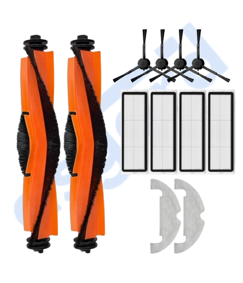 DREAME D10 PLUS – D10S PLUS – D10 PLUS GEN 2 UYUMLU 2 Ana Fırça 4 Yan Fırça 4 Filtre 2 Mop