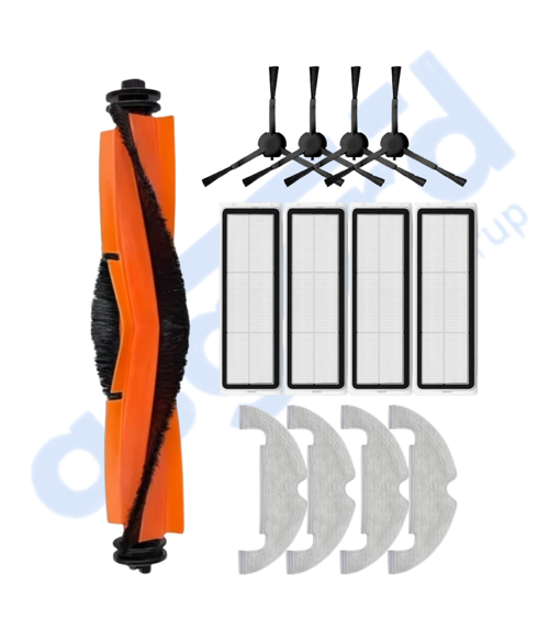 XİAOMİ MOP 2 ULTRA – X10 Uyumlu 1 Ana Fırça 4 Yan Fırça 4 Filtre 4 Mop