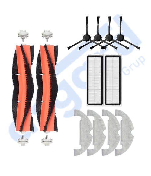 DREAME D10 PLUS – D10S PLUS – D10 PLUS GEN 2 UYUMLU 2 Ana Fırça 4 Yan Fırça 2 Filtre 4 Mop