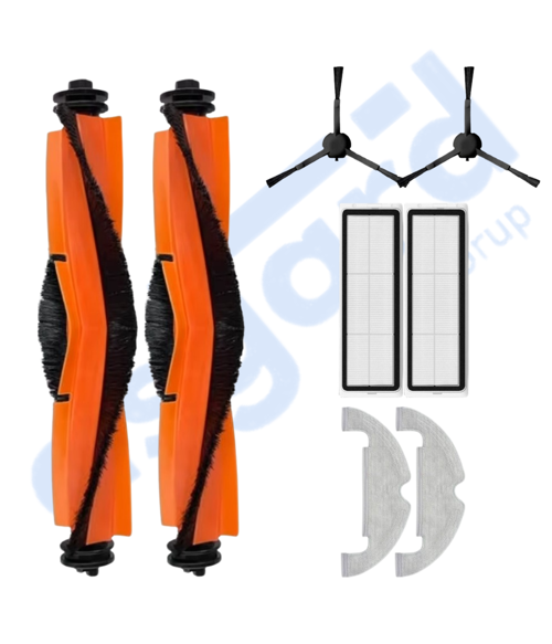 XİAOMİ MOP 2 ULTRA – X10 Uyumlu 2 Ana Fırça 2 Yan Fırça 2 Filtre 2 Mop