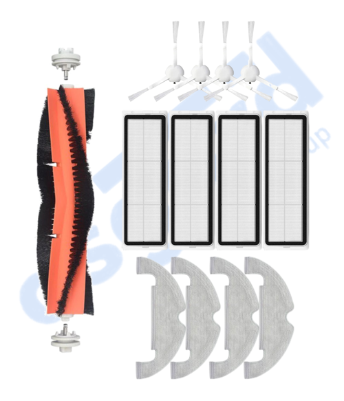 DREAME D10 PLUS – D10S PLUS – D10 PLUS GEN 2 UYUMLU 1 Ana Fırça 4 Yan Fırça 4 Filtre 4 Mop
