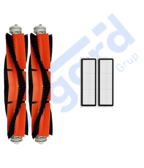 Dreame L10 S PRO, L10S PRO GEN 2, L10S PLUS Uyumlu 2 Ana Fırça 2 Filtre