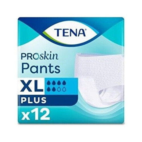 Proskin Pants Plus 6 damla Emici Külot Ekstra Büyük Boy Xlarge 12'li 1 paket