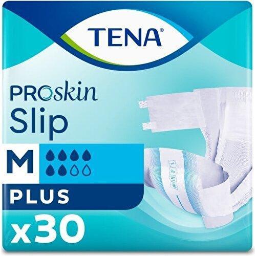 Proskin Slip Plus 6 damla Orta Boy Medium Belbantlı Hasta Bezi 30'lu 3 paket / 90 adet