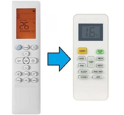 Luxell LMSAC-12 I İle Uyumlu İnverter Klima Kumandası
