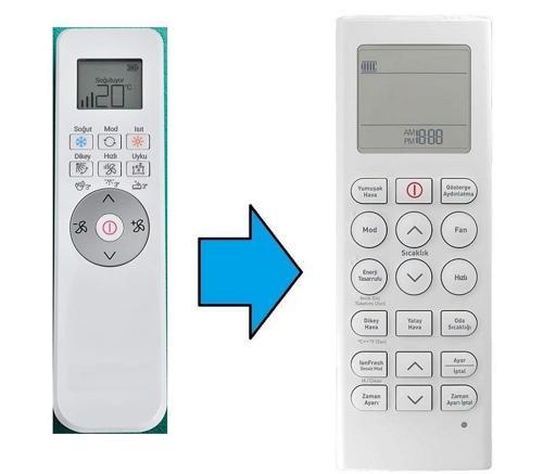 Vaillant Klima Kumandası-Resimde Sağdaki Gönderilir