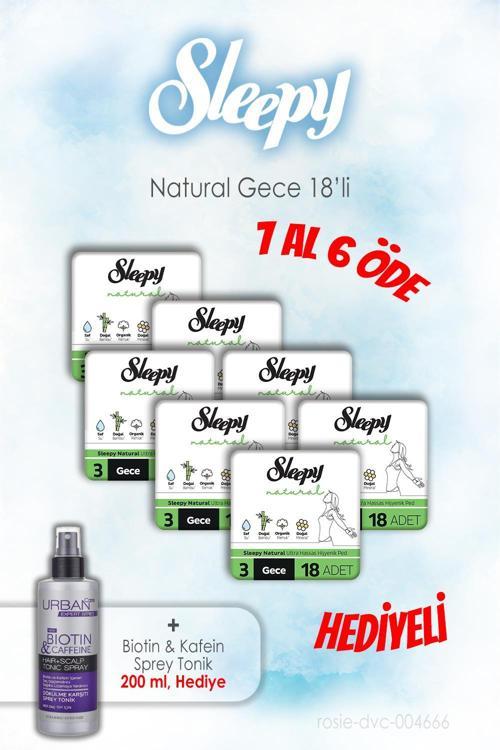 18'li Natural Gece 7 AL 6 ÖDE ve 200 ML Tonik Hediye