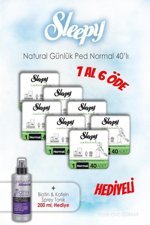 40'lı Natural Günlük Normal 7 AL 6 ÖDE ve 200 ML Tonik Hediye