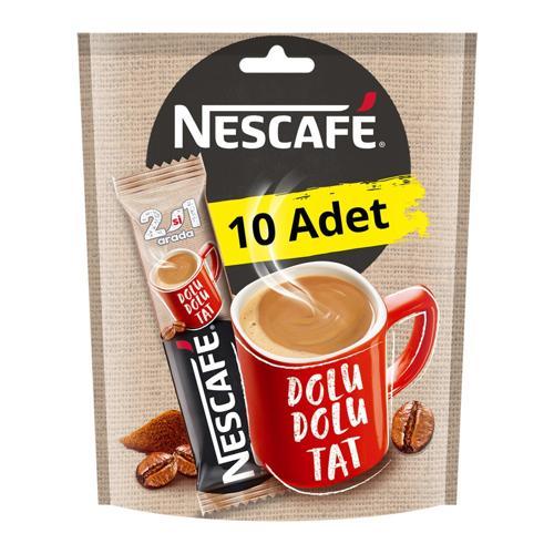 2'si 1 Arada Kahve 10 gr 10 Adet