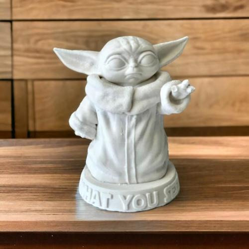 Baby Yoda Heykel - Star Wars
