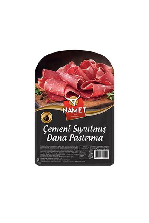 Çemeni Sıyrılmış Dana Pastırma (110 G) X4 Paket