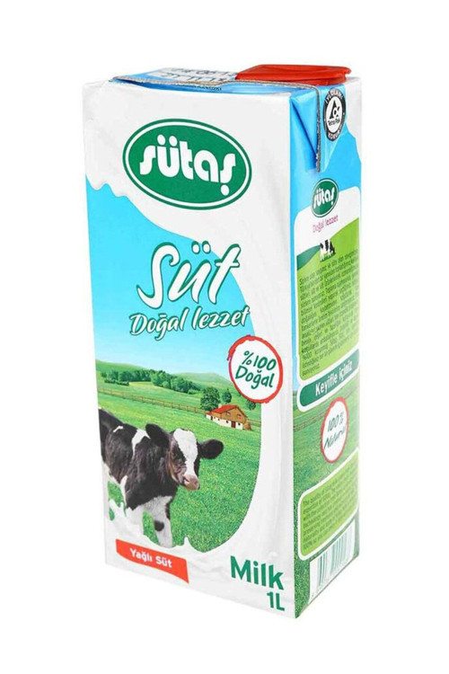 Süt Tam Yağlı 1 Lt