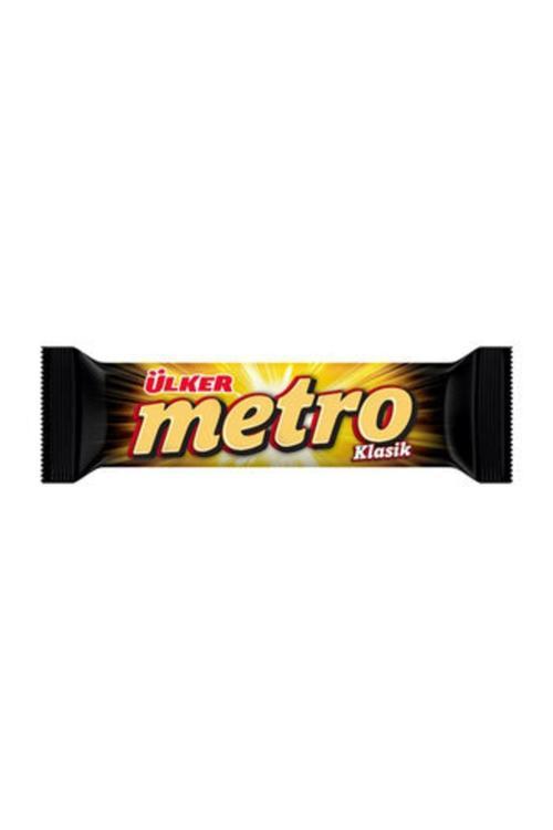 Metro Sütlü Çikolatalı Kaplı Karamel & Nugalı Bar 36 G 6 * Adet