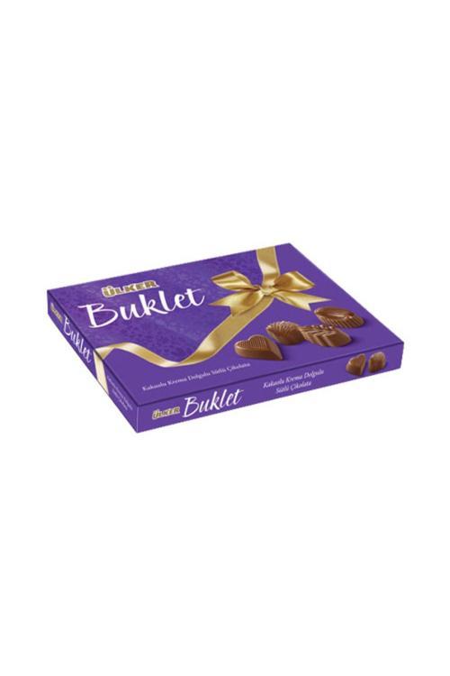 Ülker Buklet Kakaolu Krema Dolgulu Sütlü Çikolata (200 G) X8 Adet