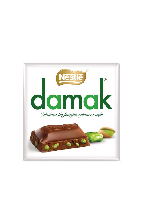 Nestlé Damak Kare Çikolata (6 X 60 G) X12 Adet