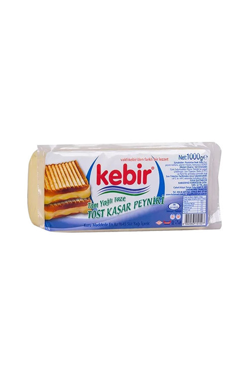 Tost Kaşar Peyniri (1 Kg) X6 Adet
