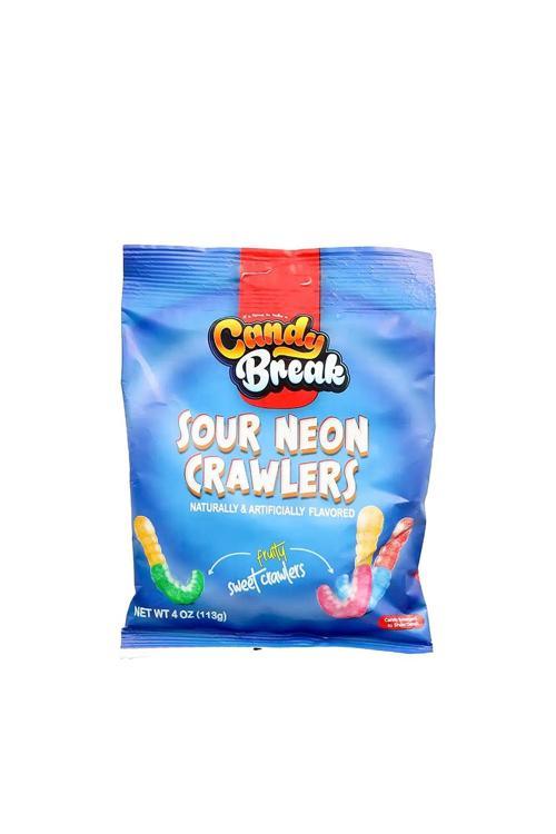 Sour Neon Crawlers (113 G) X12 Adet