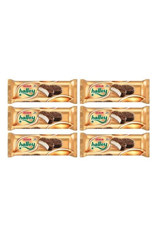 Halley Çikolata Kaplı Bisküvi 8'Li (240 G) X6 Adet