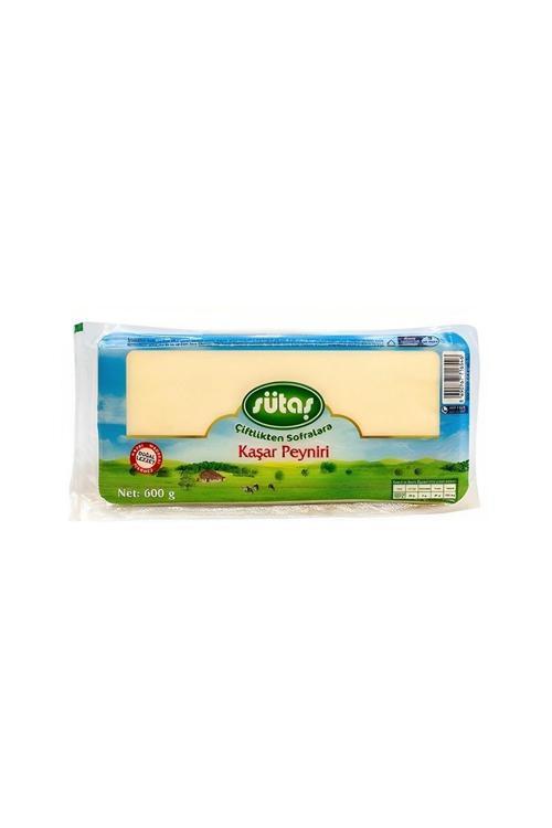 Sütaş Taze Kaşar Peyniri (600 G) X8 Adet