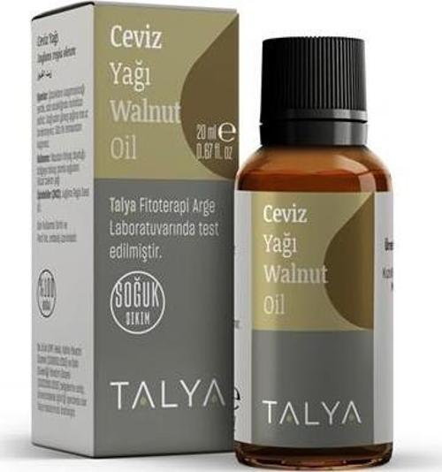 Ceviz Yağı 20 Ml (Soğuk Sıkım)