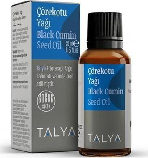 Çörekotu Yağı, Soğuk Sıkım, %100 Saf Ve Doğal, 20 ml