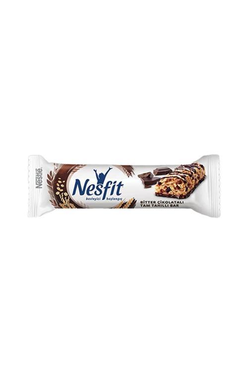 Nesfit Tam Tahıllı Bitter Çikolatalı Bar (23,5 G) X8 Paket
