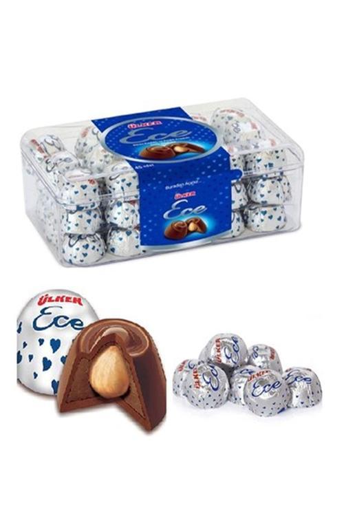 Ece Fındıklı Sütlü Çikolata Bayram Çikolatası 455 Gr X8 Paket