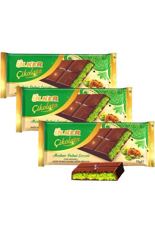 Çikolata Kadayıflı Dubai Lezzeti 93G X4 Adet