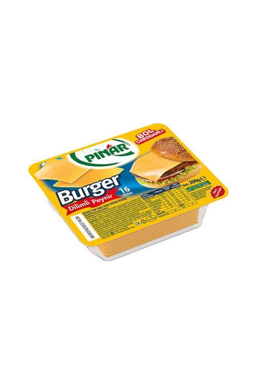 Burger Dilimli Peynir (200 G) X12 Adet