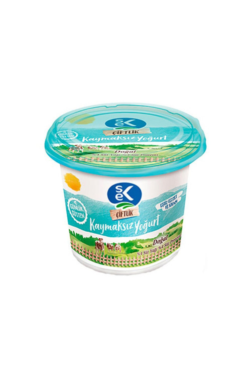 Çiftlik Kaymaksız Yoğurt (1,2 Kg) X4 Adet