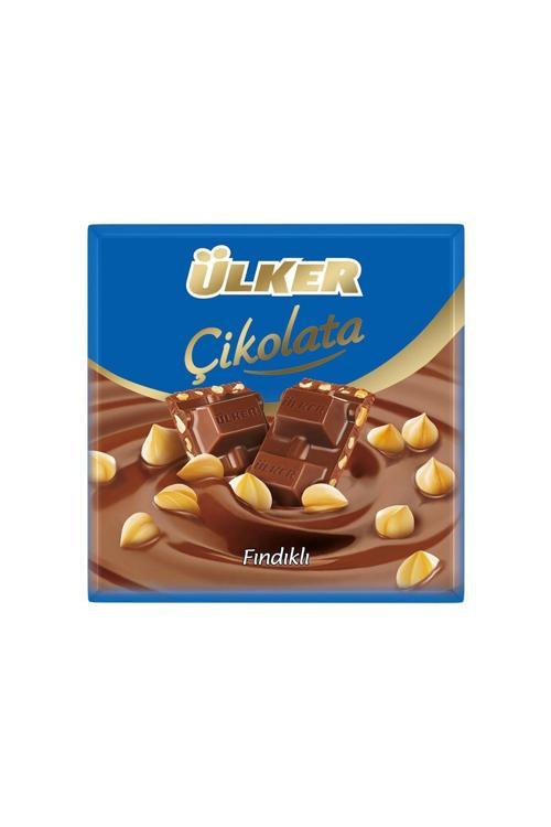 Fındıklı Sütlü Kare Çikolata 60G X 6 Adet