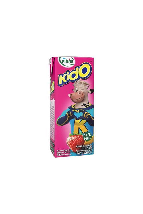 Kido Çilekli Süt (180 Ml) X8 Adet