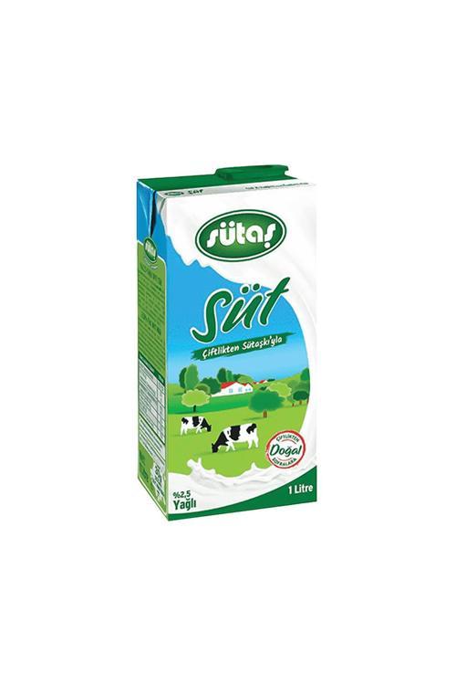 Süt Yağlı (1 L) X12 Adet