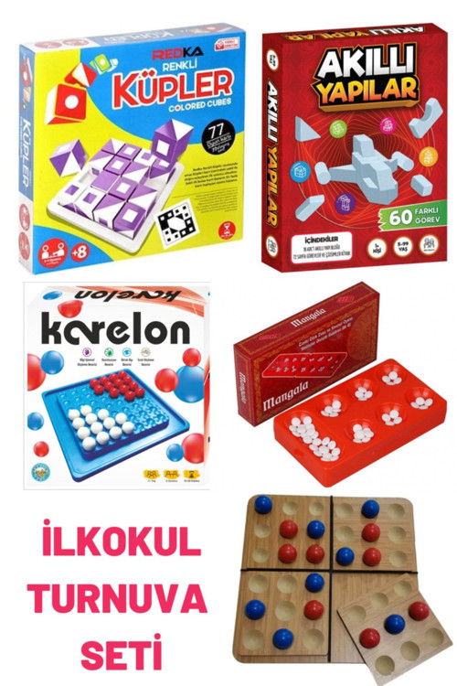 Ilkokul Turnuva Oyunları, Mangala, Qbitz, Equalibrio, Küre Oyunu, Zeka Oyunları