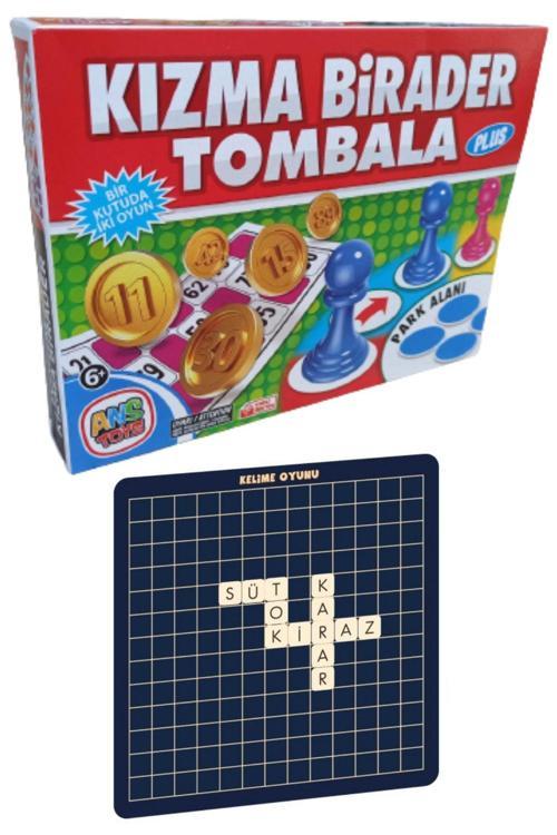 3Lü Eğlence Oyun Seti - Kelime Oyunu, Tombala, Kızma Birader