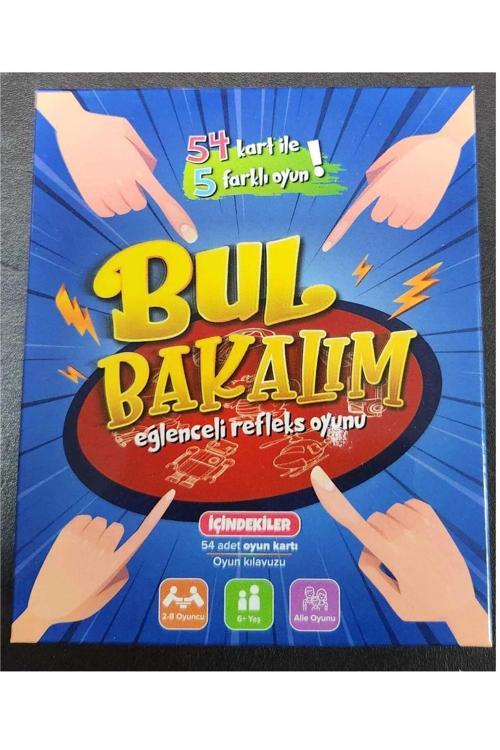 Bul Bakalım Oyunu İlkokul Ortaokul Akıl Zeka Kutu Oyunu