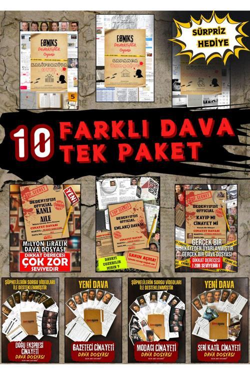 Dedektif Oyunu-Suçluyu Bulma-Katili Bulma Oyunu-Cinayet Bulma-Katil Bulma-Gizem