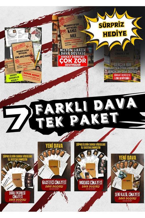 Dedektiflik Oyunu-Cinayet Bulma Oyunu-Suçluyu Bulma-Dedektif Oyunu-Gizem Bulmaca