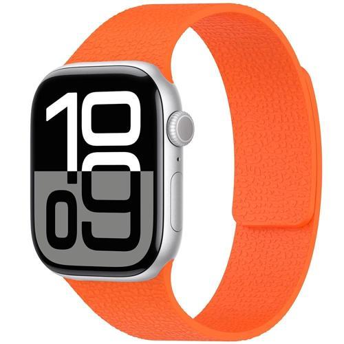 Apple Watch 42mm Zore KRD-136 Kabartma Desenli Silikon Kordon
