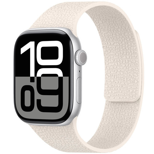 Apple Watch 42mm Zore KRD-136 Kabartma Desenli Silikon Kordon