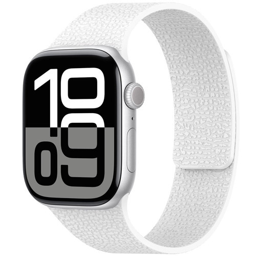 Apple Watch 42mm Zore KRD-136 Kabartma Desenli Silikon Kordon